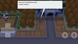 Nacrene City Pokemon Gym  PokeMMO  Region Unova [upl. by Enneirb]