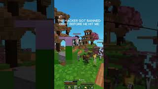 quotsaved by the modsquot ahh video 😭🙏  BlocksMC Skywars [upl. by Rhett]