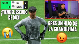 LLOROS de DjMaRiiO CONTRA un SUSCRIPTOR con el ESCUDO de DUX  Lloros y Enfados FC 24 [upl. by Okir]