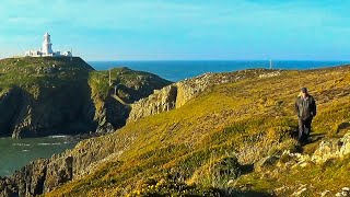 Strumble Head Lighthouse Pembrokeshire West Wales [upl. by Aihsak]