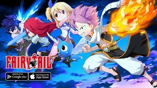 AndroidIOS Fairy Tail Magic Guide  by Tencent CBT Gameplay [upl. by Nellak]