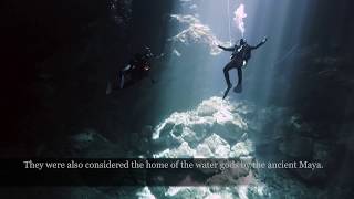 Mind blowing Cenote quotEl Pitquot Riviera Maya Mexico [upl. by Rissa]