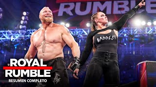 WWE Royal Rumble 2022  Resumen Completo [upl. by Enileuqaj]