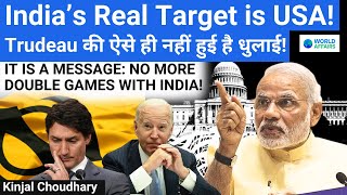 PM Modis Trudeau Bashing India’s Strategy to Send a Lesson to the USA Analysis By World Affairs [upl. by Southworth]