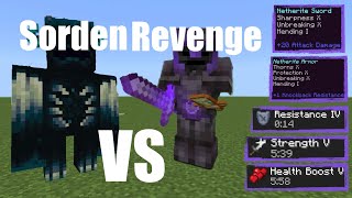 Revenge OP wither skeleton VS Sorden [upl. by Nyer]