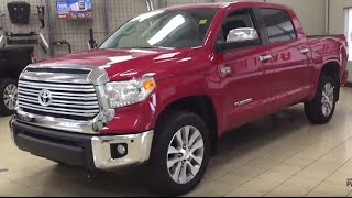 2016 Toyota Tundra Limited Crew Max Review [upl. by Noslen]