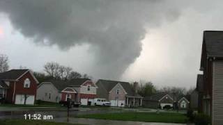 Severe Storm in Spring Hill Leads To Murfreesboro Tornado Friday April 10 2009 [upl. by Hilda46]