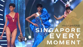 70th MISS UNIVERSE SINGAPORE Nandita Bannas BEST BITS  Miss Universe [upl. by Eiggam]