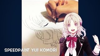 Diabolik Lovers Speed drawing Yui Komori part 1 Lps Violett [upl. by Eitirahc569]