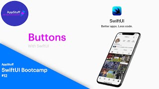 How To Use Buttons in SwiftUI  SwiftUI Bootcamp 12 [upl. by Bollinger62]