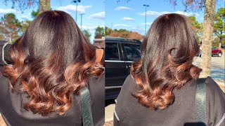 2023 Perfect Fall HAIR COLOR  Extensions No lightener [upl. by Chaddy]