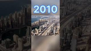 Evolution of dubai city 19502024 shorts viral [upl. by Meluhs]