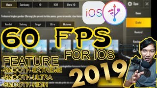 Setting 60 FPS PUBGM FOR IOS 2019  SEASON 5 [upl. by Anelegna]