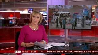 MARTINE CROXALL BBC World News 16 Nov 2013 [upl. by Gabel]