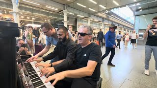 Four Man Boogie Woogie Explosion At The Piano [upl. by Rosalie437]