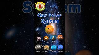 The Solar System Song  Learn Planets Name for Kids  Preschool Learning  Phonics Nursery Rhymes [upl. by Seka]