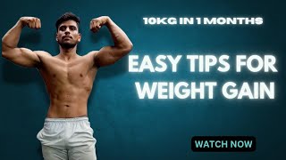 How to gain weight easily in 1 month [upl. by Melac]