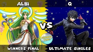 CT  25  albi Palutena vs Q Joker  WF  SSBU Smash Ultimate [upl. by Inahs268]