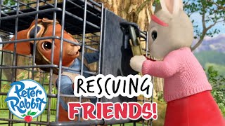 OfficialPeterRabbit  Rescuing Friends 🐇 🐿️ 🐇  Escape Missions  Cartoons for Kids [upl. by Dagny322]