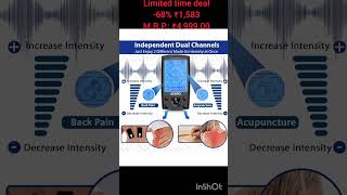 AGARO Dual Channel TENS Massager 24 Modes link in description trending home body best new ad [upl. by Rolyab834]