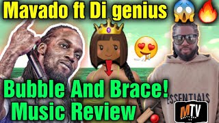 Mavado Ft Di Genius Bubble amp Brace Music Video Review [upl. by Teiluj]