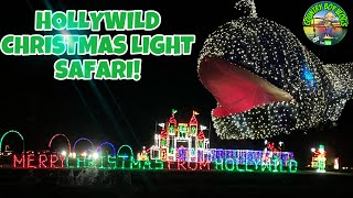 HOLLYWILD CHRISTMAS SAFARI  CHRISTMAS LIGHTS  DEER PARK 2022 [upl. by Eedebez]