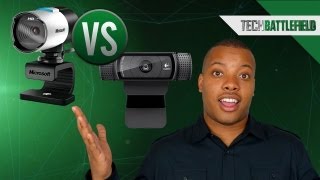 Microsoft Lifecam Studio vs Logitech HD Pro Webcam C920 [upl. by Hanafee44]