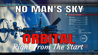 No Mans Sky Orbital More Frigates From The White Frigate System [upl. by Grubb271]