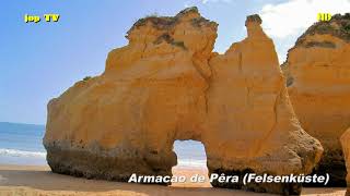 Rundgang durch Armacao de Pêra Algarve Portugal Reisebilderbuch jop TV Travel [upl. by Anit]