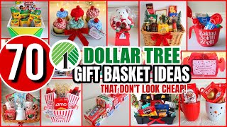 1 DOLLAR TREE GIFT IDEAS NEW┃last minute GIFT DIYs amp BASKETS 2024 [upl. by Tessy899]