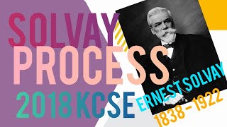 Solvay Process  K C S E Chemistry 2018 [upl. by Rivkah280]