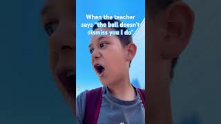 When the teacher says “the bell doesn’t dismiss you I do” shorts simonbreaofficial [upl. by Onivag]