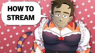 DrawClass 92724 How to Set up A Twitch Stream with Jacob [upl. by Sacken419]