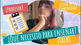 ¿Qué NECESITO para ENSEÑAR ESPAÑOL ¿PROFESOR o TUTOR Requisitos y cerfiticados para ITALKI [upl. by Brouwer339]