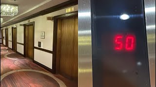 FAST WestinghouseSchindler Port Elevators  Sheraton Times Square Hotel  New York City NY [upl. by Bultman43]