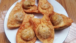 How to Make Perfect Crispy Wonton Recipe [upl. by Kaltman519]