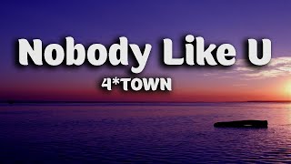 4 TOWN  Nobody Like You Lyrics From Turning Red [upl. by Herra]