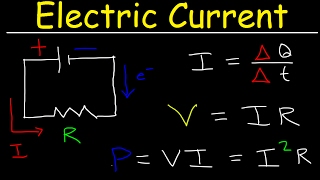 Electric Current amp Circuits Explained Ohms Law Charge Power Physics Problems Basic Electricity [upl. by Prosperus]