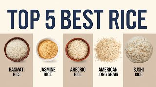 Top 5 Best Rice for 2024 Best Quality Price amp More trending rice ricerecipe basmatirice 🍚🍛🍙🌾 [upl. by Annyl]