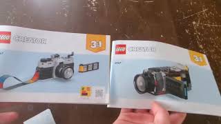 Lego Video Camcorder Set Timelapse [upl. by Kanya43]