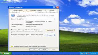 How to Join a Windows Server 2008 Domain from Windows XPm4v [upl. by Truelove688]