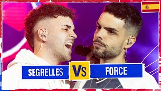 SEGRELLES vs FORCE  Octavos  Red Bull Batalla Final Nacional España 2024 [upl. by Ahsienal]