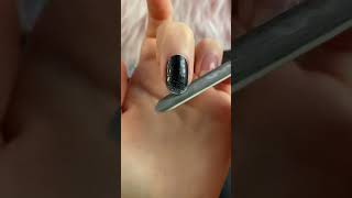 Savage Midnight asmr nailtutorial oddlysatisfying nailart [upl. by Lainey]