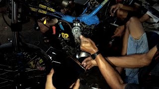 KRUK AS RISETAN BMJ46 MANTUL bebek goreng 116cc tune up [upl. by Bouzoun]