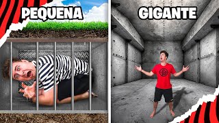 PRISÃO PEQUENA vs PRISÃO GIGANTE [upl. by Eenot]