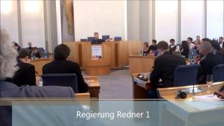 19 Finale Zeit Debatte Mainz 2014 Regierung Redner 1 [upl. by Denman864]