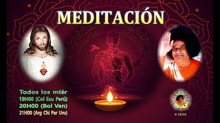 Sesión  1009 Meditación en la Luz y Círculo de Estudios quotGita Vahiniquot [upl. by Ahsetal439]