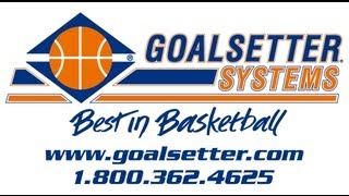 Introduction for a goalsetter signature series basketball system [upl. by Ettenot]