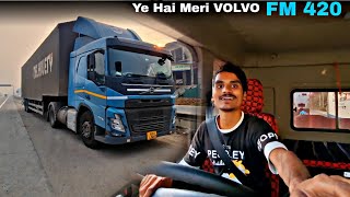 हम वाराणसी पहुंच गए  Ye Volvo Mai Chala Paunga  🤔  Volvo Truck In India  Truck Driver Vlog [upl. by Herra]