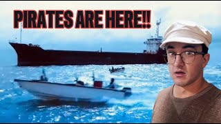 PIRATES ARE ATTACKING  MERCHANT MARINE REACTS TO PIRATE ATTACK VIDEOS [upl. by Novihs38]